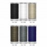 Gutermann Gutermann Sewing Thread Set Extra Strong 6 x 100m Basic Colours 734528 1