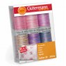 Gutermann Gutermann Thread Set Variegated Pinks & Purples Cotton No.30 6 x 300m 734022/4