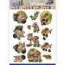 Amy Design Amy Design - Forest Animals Set Of 4 Pushouts