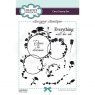 Creative Expressions Creative Expressions Designer Boutique Collection Rose Loops A6 Clear Stamp Set