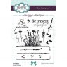 Creative Expressions Creative Expressions Designer Boutique Collection Sweet Meadow A6 Clear Stamp Set