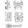 Pink Ink Pink Ink Designs Say It With Words A6 Clear Stamp