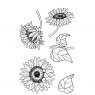 Jane's Doodles Jane's Doodles Clear Stamp - Sunflowers (JD029)