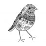 Crafty Individuals Crafty Individuals 'Robin Redbreast' Red Rubber Stamp CI-531