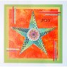 Crafty Individuals Crafty Individuals 'Zentangle Star' Red Rubber Stamp CI-533