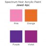 Crafter's Companion Spectrum Noir Acrylic Paint Marker (4PC)-Jewel
