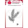 Woodware Woodware Clear Singles Mini Pine Branch 3.8 in x 2.6 in Stamp