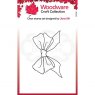 Woodware Woodware Clear Singles Mini Big Bow 3.8 in x 2.6 in Stamp
