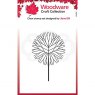 Woodware Woodware Clear Singles Mini Round Twiggy Tree 3.8 in x 2.6 in Stamp