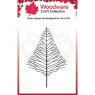 Woodware Woodware Clear Singles Mini Wide Twiggy Tree 3.8 in x 2.6 in Stamp