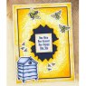Crafter's Companion Nature's Garden Bee Youtiful Collection - Cut & Emboss Folder - Bees in Nature