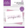 Crafter's Companion Crafters Companion Brush Lettering Stamp – Thank You So Very Much