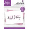 Crafter's Companion Crafters Companion Brush Lettering Stamp – Happy Birthday
