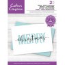Crafter's Companion Crafters Companion Brush Lettering Stamp – Merry Christmas