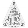 Crafter's Companion CC - Photopolymer Stamp - Merry Little Christmas Tree