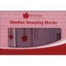 Woodware Woodware Stamps Set of 9 Acrylic Slimline Stamping Blocks
