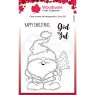 Woodware Woodware Clear Singles Festive Fuzzies - Mr Tomte 4 in x 6 in Stamp