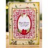 Crafter's Companion Sara Twas the Night Before Christmas - Metal Die - Decorative Frame