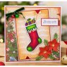 Crafter's Companion Sara Twas the Night Before Christmas - Stamp & Die - Build-A-Stocking
