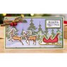 Crafter's Companion Sara Twas the Night Before Christmas - Stamp & Die - Build-A-Sleigh