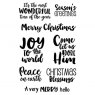 Jane's Doodles Jane's Doodles Clear Stamp - Merry Christmas (JD031)