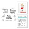 Spellbinders Spellbinders Home for Christmas Sentiments Clear Stamp STP-057