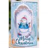 Crafter's Companion Sara Signature Watercolour Christmas Metal Die Set - Quirky Christmas Trees