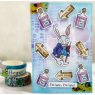 Aall & Create A7 Stamp #506 - White rabbit