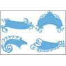 Marianne Designs Creatables Cutting Dies & Clear Stamps - Anja Labels LR0241