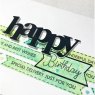 Julie Hickey Julie Hickey Designs - Stitched Banner & Sentiment Stamp Set JH1048