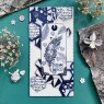Creative Expressions Angela Poole Natures Textures Hexagon Layering Stamps & Stencil Set