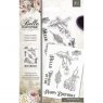 Crafter's Companion Belle Countryside - Clear Acrylic Stamp Set - Lumieres & Lanterns