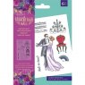 Crafter's Companion Masquerade Ball - Clear Acrylic Stamp - Shall We Dance?