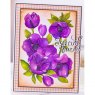 Crafter's Companion Gemini - 5 x 7 3D Embossing Folder - Hellebores