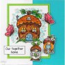 Woodware Woodware Clear Singles Acorn Gnomes 4 in x 6 in Stamp