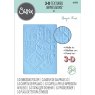Sizzix Sizzix 3-D Textured Impressions Embossing Folder - Interface by Georgie Evans 664506