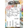 Aall & Create Aall & Create A7 Stamp #584 - Aries