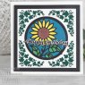 Creative Expressions Creative Expressions Sue Wilson Stained Glass Circles Sunflower Craft Die
