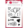 Woodware Woodware Clear Singles Love Mail 4 in x 6 in Stamp