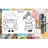 Aall & Create Aall & Create A7 Stamp #612 - Mr & Mrs Claus