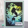 Crafter's Companion Crafters Companion Stencil & Photopolymer stamp - Believe in Yourself