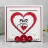 Creative Expressions Creative Expressions Sue Wilson Noble Collection  Decorative Hearts Craft Die