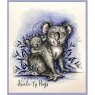 Pink Ink Pink Ink Designs Koala-ty Hugs 6 in x 8 in Clear Stamp Set