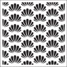 Creative Expressions Creative Expressions Sue Wilson Seashells 6 in x 6 in Stencil