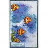 Woodware Woodware Clear Singles Coral Reef 8 in x 2.6 in Stamp