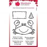 Woodware Woodware Clear Singles Mr Crab 4 in x 6 in Stamp