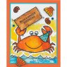 Woodware Woodware Clear Singles Mr Crab 4 in x 6 in Stamp