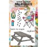 Aall & Create Aall & Create - A6 Stamp #653 - Camping