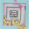 Crafter's Companion Crafter's Companion  – Clear Acrylic Stamp – Camel kisses and wishes