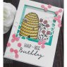 Creative Expressions Creative Expressions Sam Poole Bee-you-tiful Beehive 6 in x 4 in Clear Stamp Set